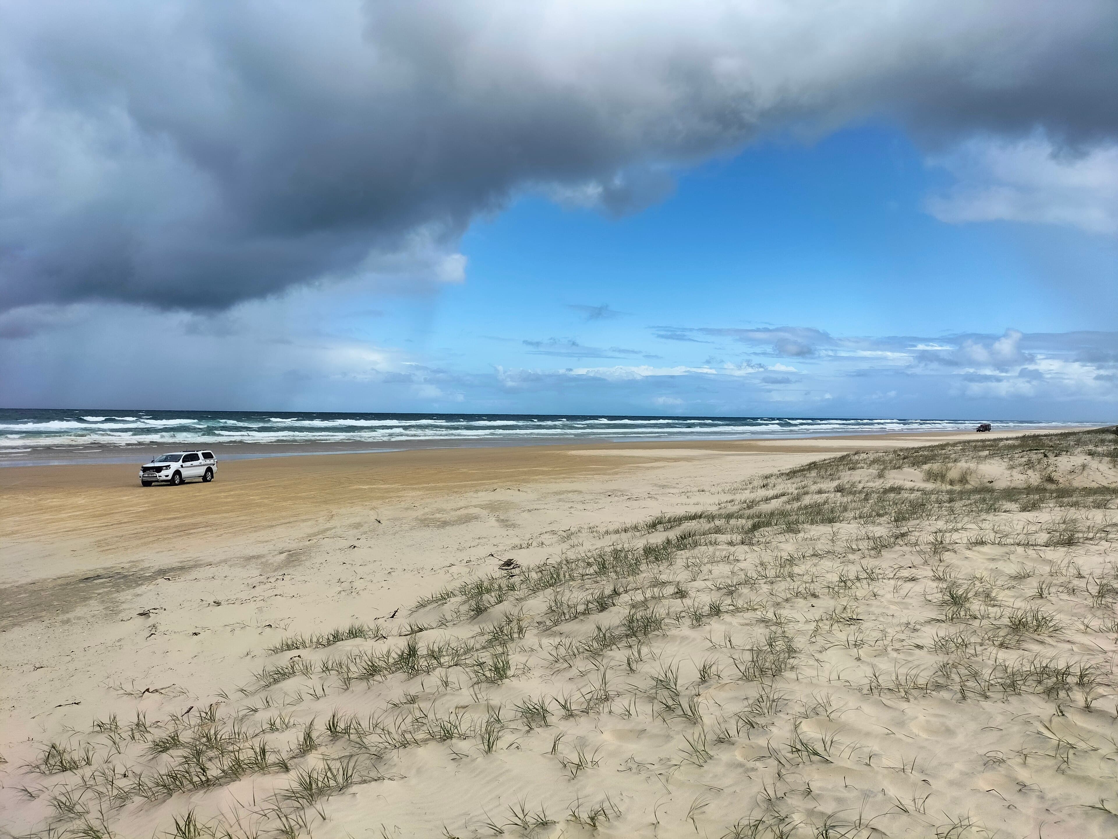Coastal 4WD country — beach and headland